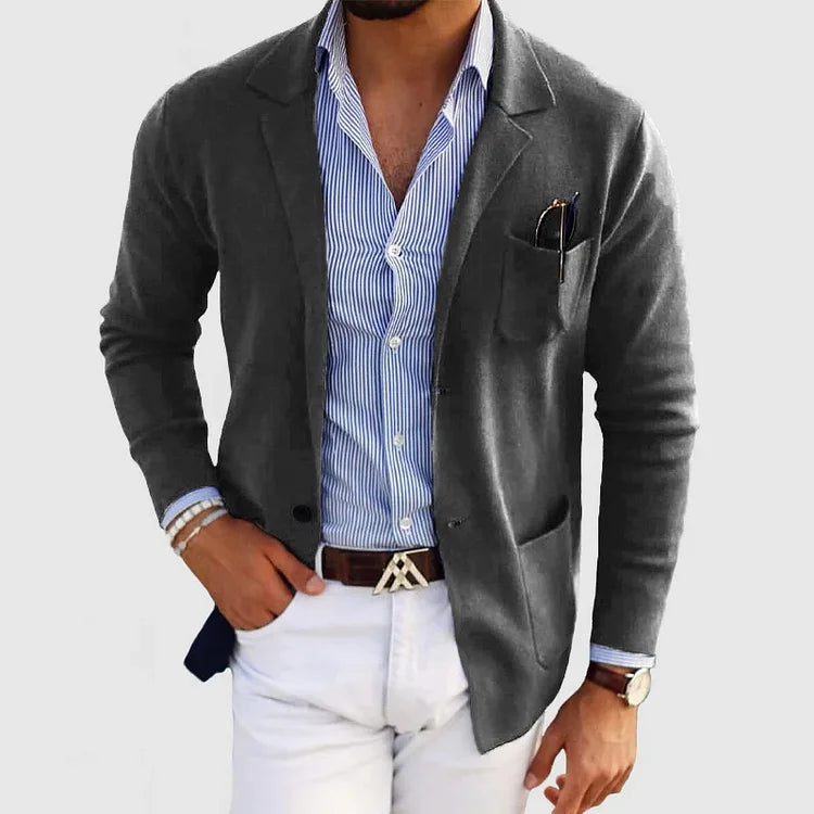Blazer en lin léger – Élégance décontractée, confort & style estival