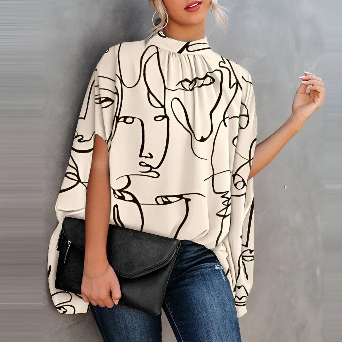 Blouse Femme Élégante et Originale – Style Unique et Silhouette Féminine