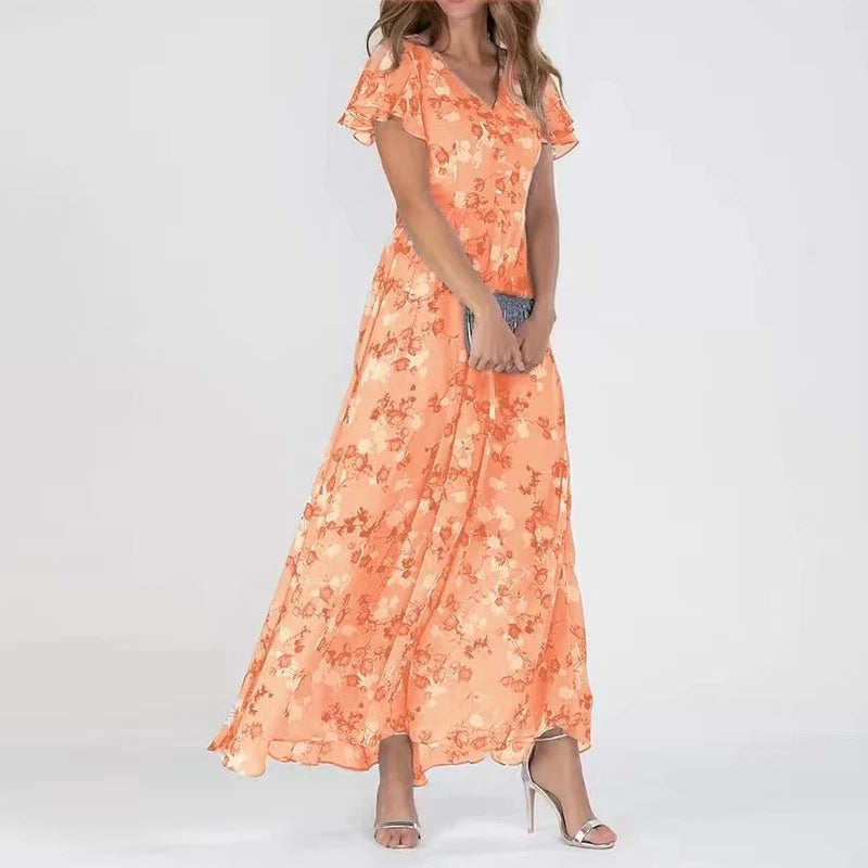 Robe Maxi Élégante pour Femme – Raffinement Intemporel & Style Moderne
