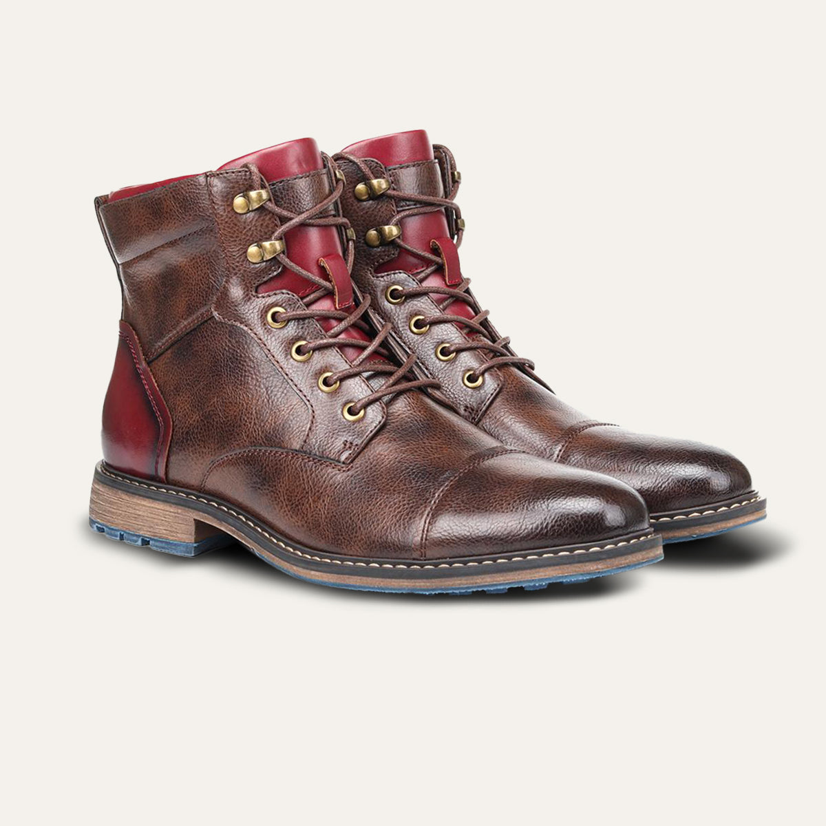 Bottines en Cuir Homme Vintage | Confort et Robustesse