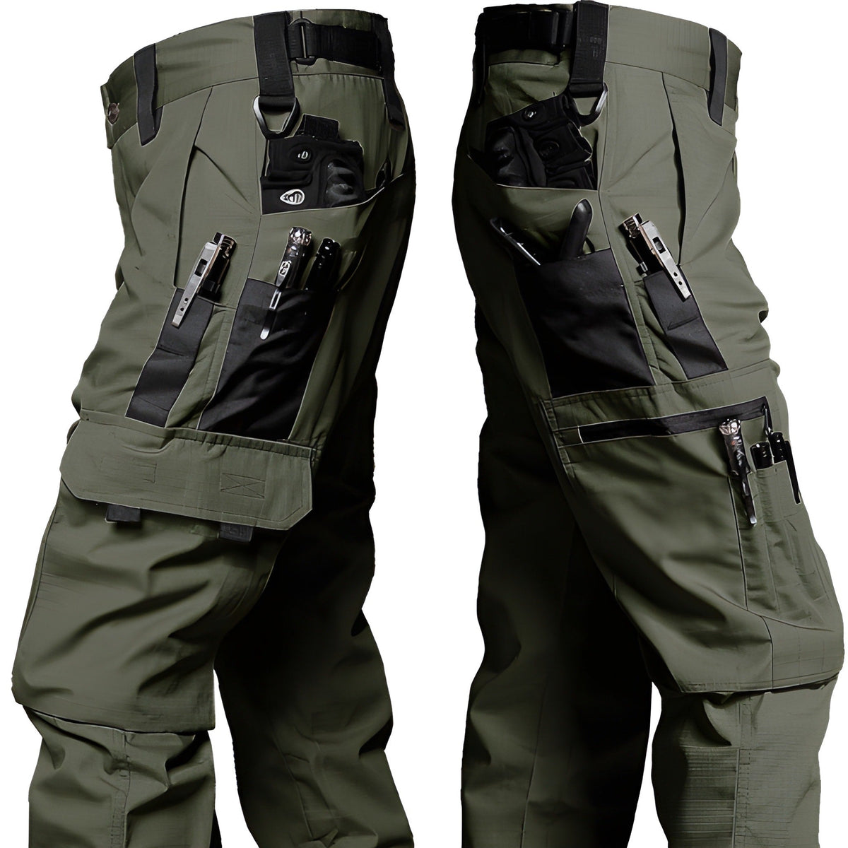 Pantalon Cargo Homme Imperméable et Résistant | Style Tactique Outdoor