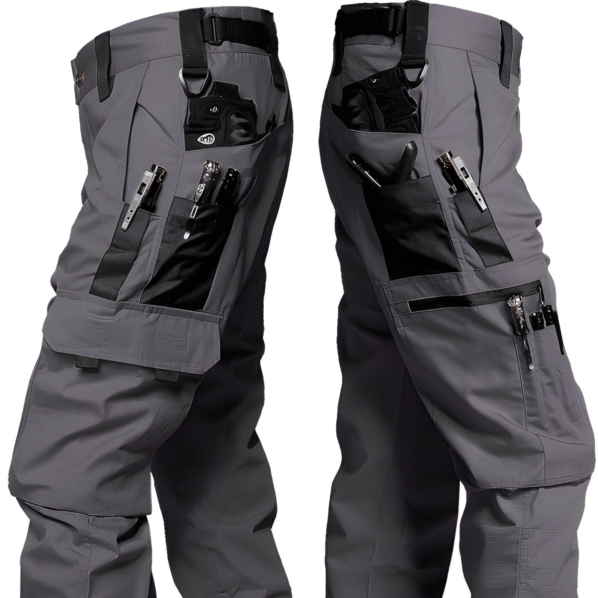 Pantalon Cargo Homme Imperméable et Résistant | Style Tactique Outdoor