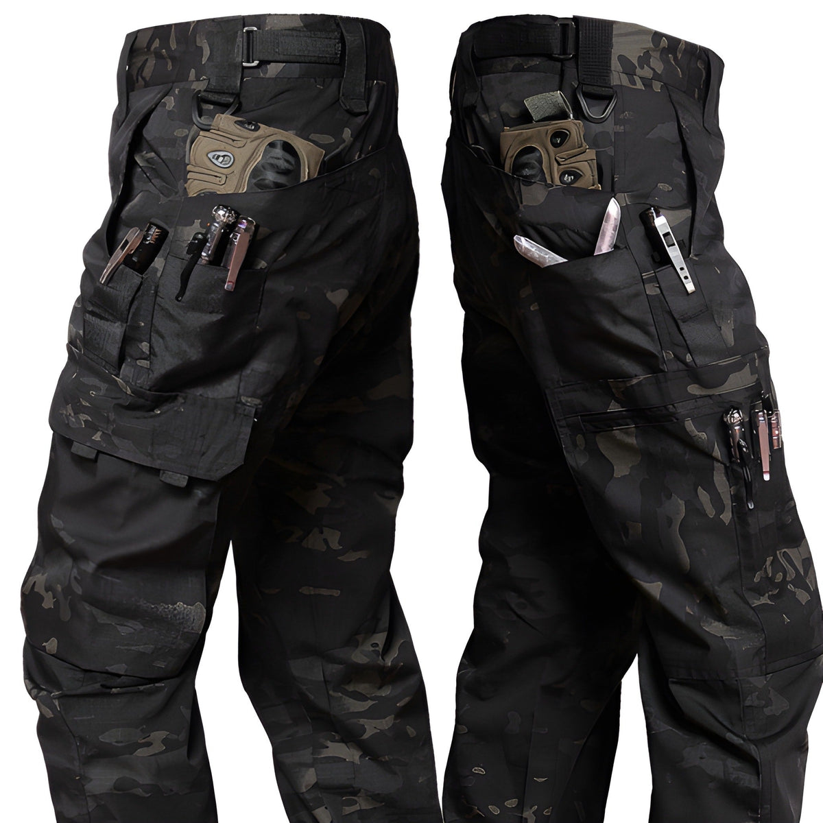 Pantalon Cargo Homme Imperméable et Résistant | Style Tactique Outdoor