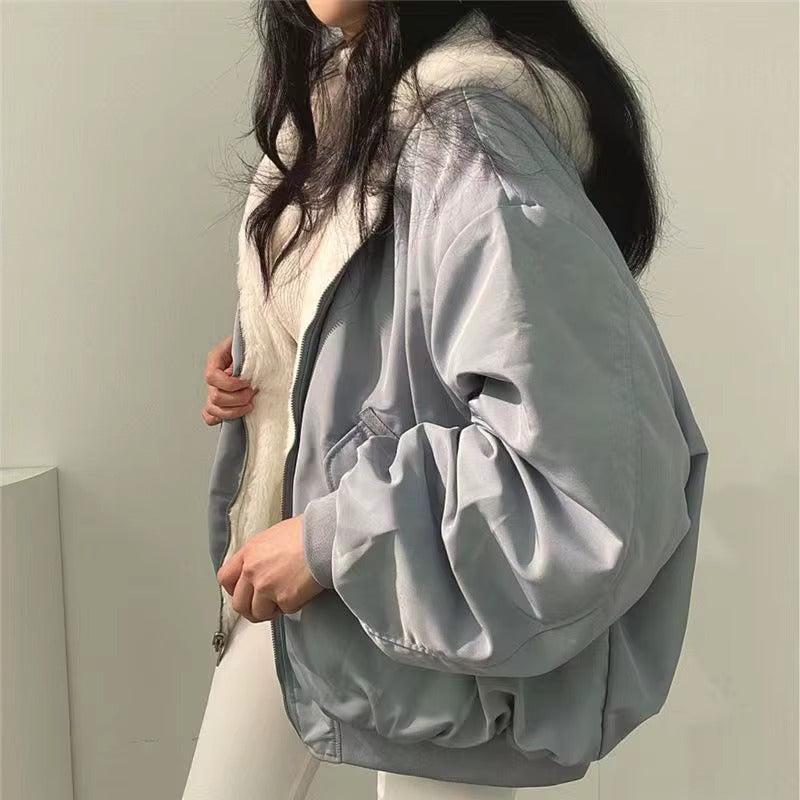 Veste Hiver Femme Oversize | Chaude, Confortable et Stylée