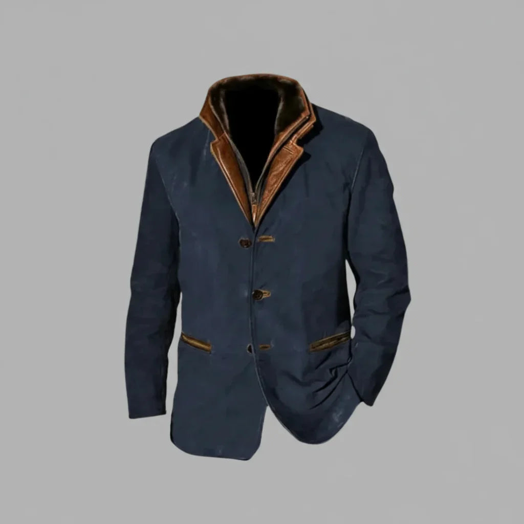 Veste Homme en Cuir | Style Classique & Confort Quotidien