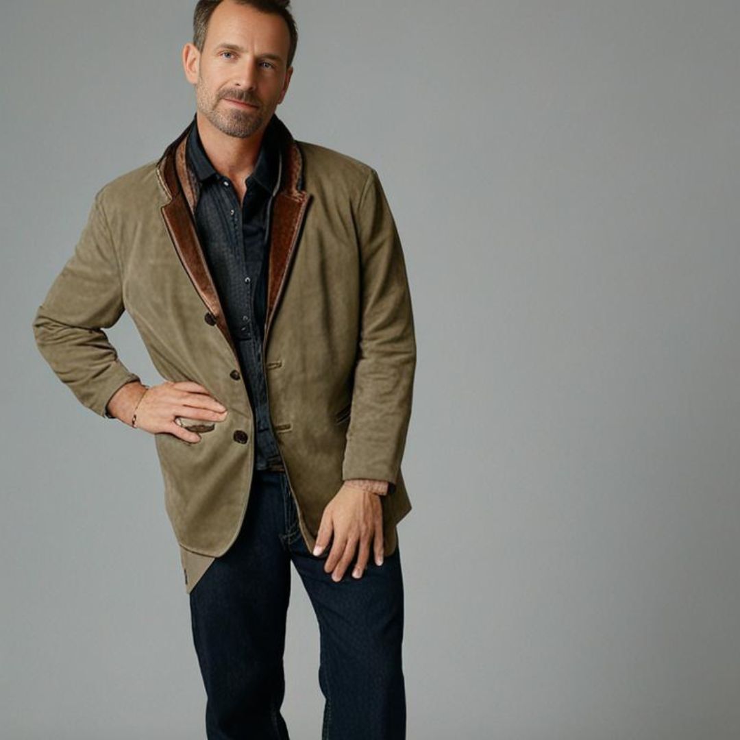 Veste Homme en Cuir | Style Classique & Confort Quotidien