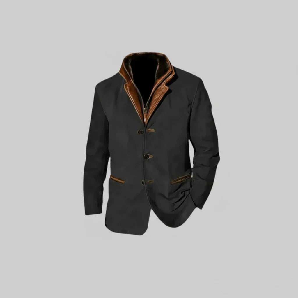 Veste Homme en Cuir | Style Classique & Confort Quotidien