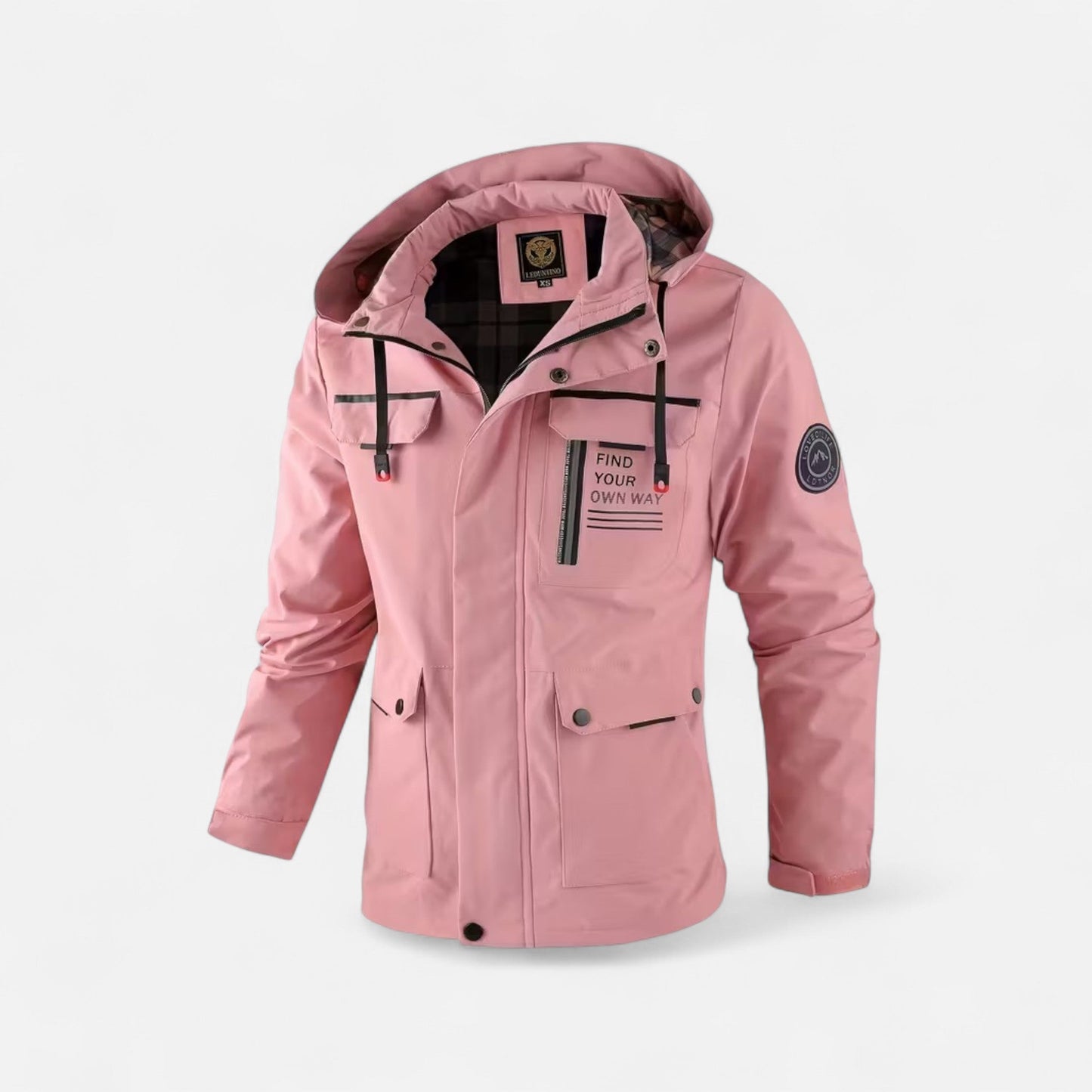 Hooded Windbreaker Homme | Veste Coupe-Vent Légère | Style Décontracté & Protection Élégante