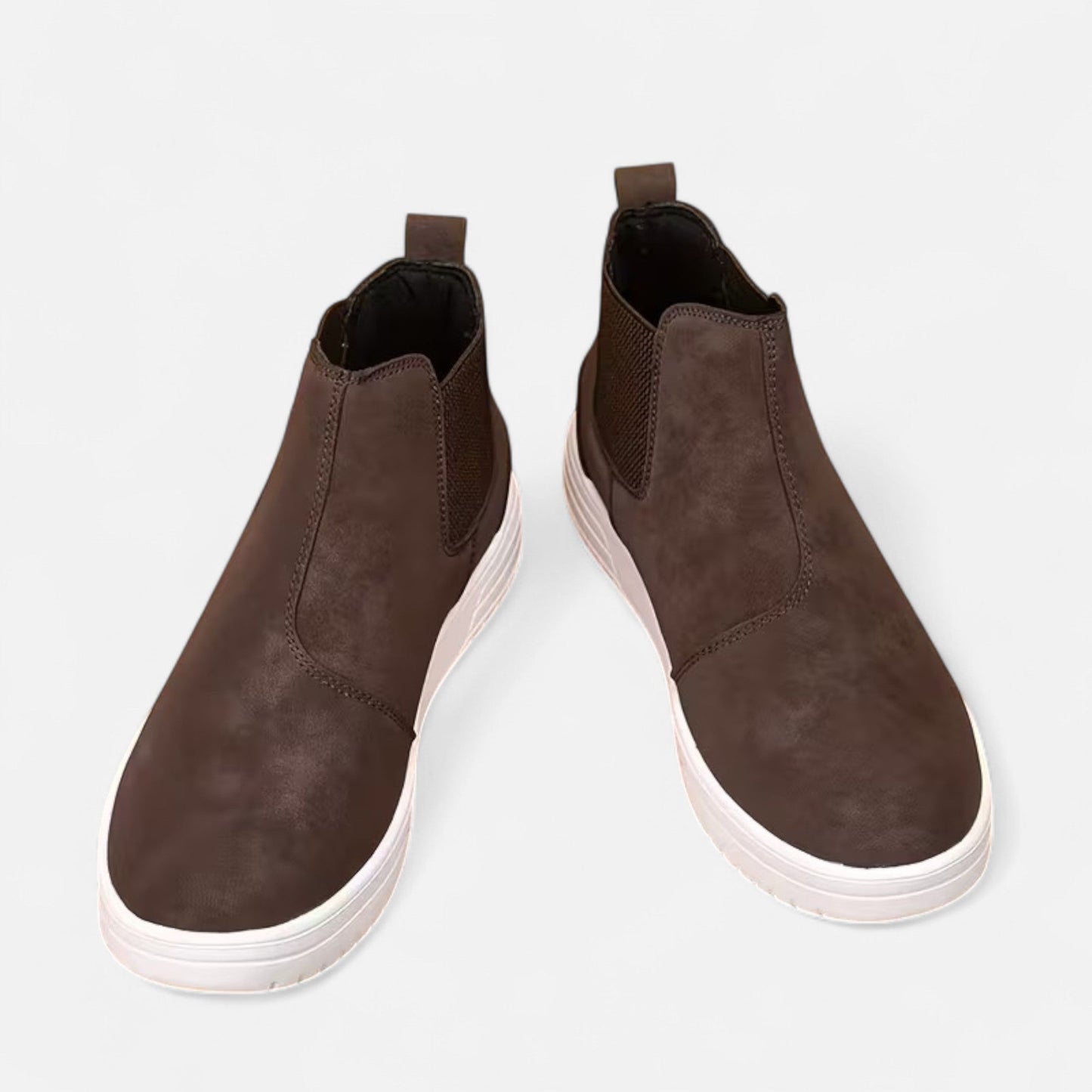 Vintage Slip-On Ankle Boots Homme | Bottines à Enfiler Élégantes | Style Classique & Confort Durable