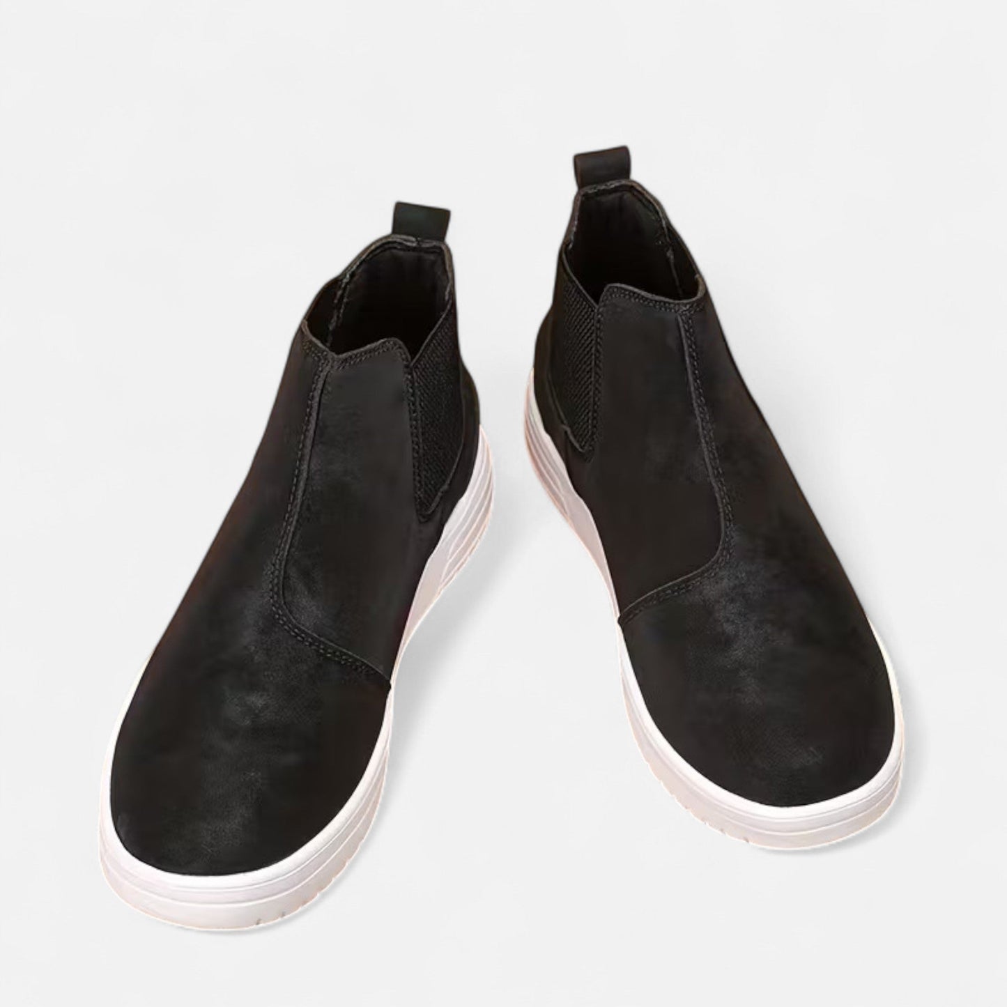 Vintage Slip-On Ankle Boots Homme | Bottines à Enfiler Élégantes | Style Classique & Confort Durable