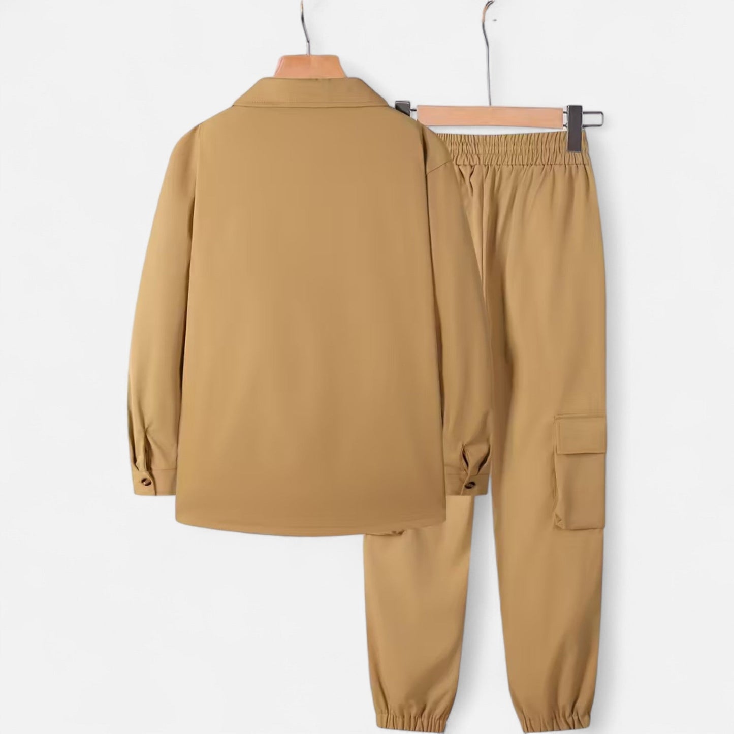 Casual Workwear Set Homme | Ensemble Veste & Pantalon | Style Fonctionnel & Élégance Décontractée