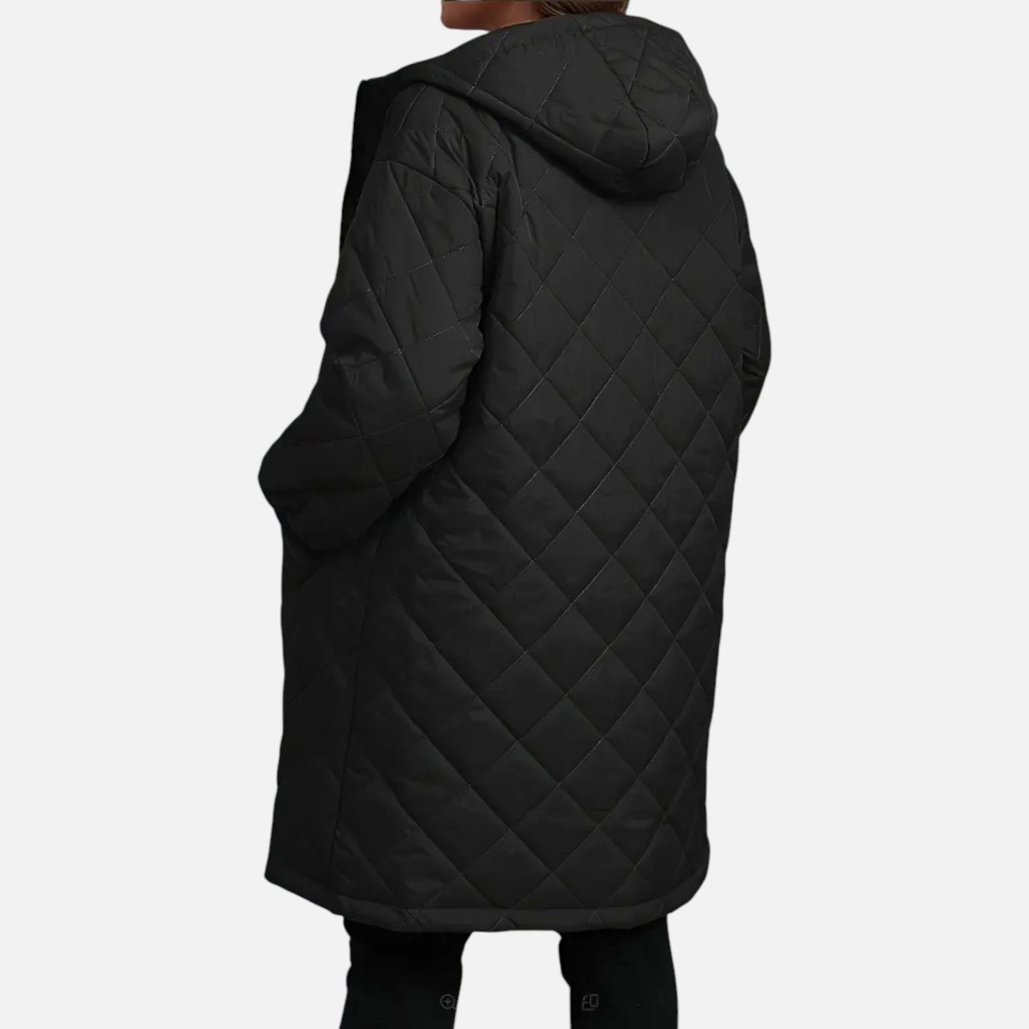 Quilted Hooded Jacket Femme | Veste Matelassée Automne Hiver | Élégance Chaude & Style Intemporel