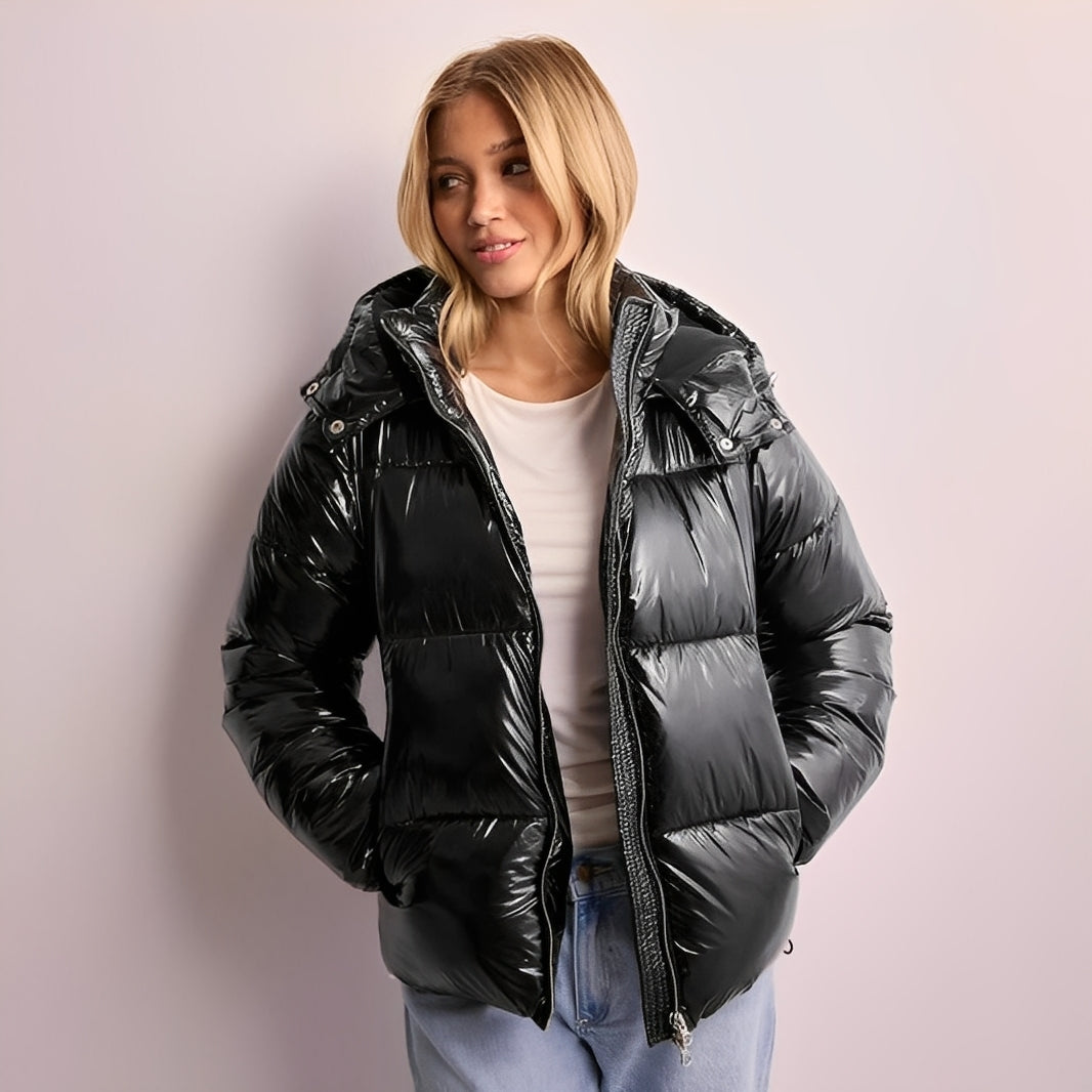 Doudoune Femme Isolée avec Capuche Amovible | Chaud, Pratique et Stylé