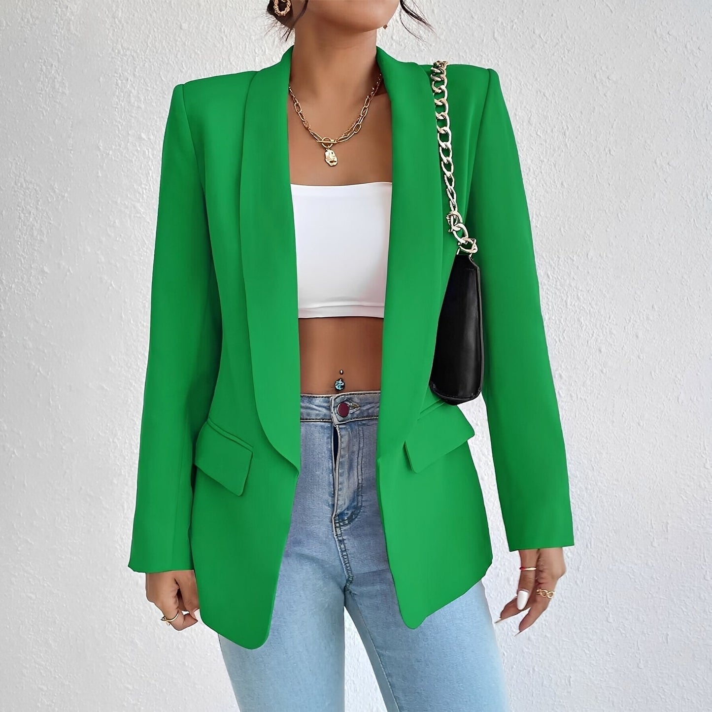 Blazer Femme Élégant – Silhouette Structurée pour un Style Raffiné