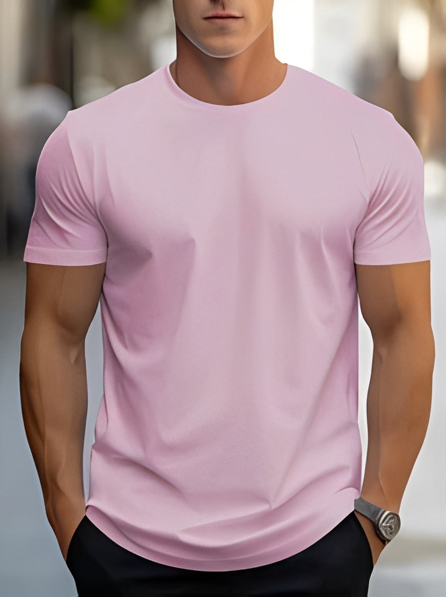 T-shirt Homme à Manches Courtes Confortable et Polyvalent