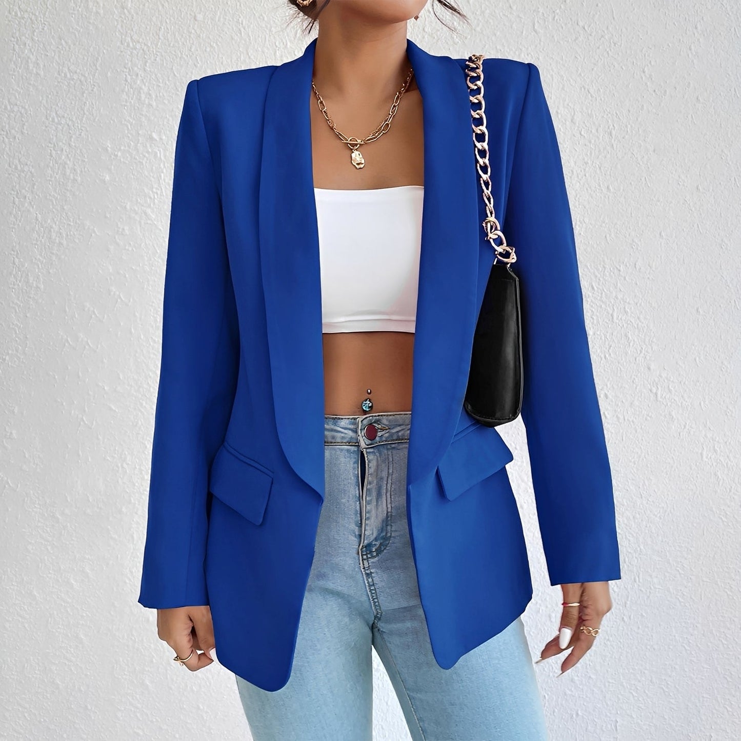 Blazer Femme Élégant – Silhouette Structurée pour un Style Raffiné