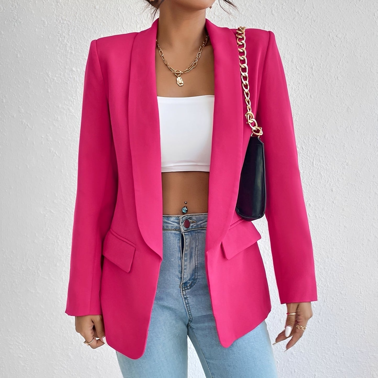 Blazer Femme Élégant – Silhouette Structurée pour un Style Raffiné