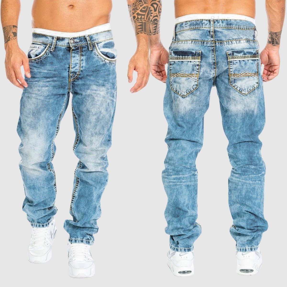 Jean Baggy Homme Urban Denim | Streetstyle Audacieux et Confort Quotidien