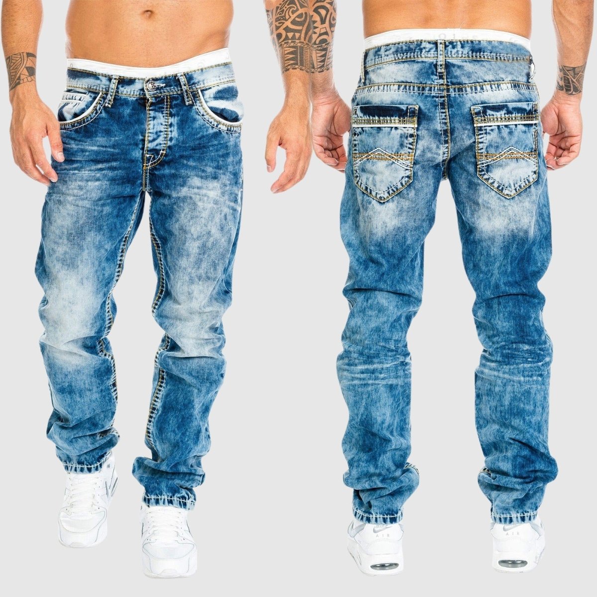 Jean Baggy Homme Urban Denim | Streetstyle Audacieux et Confort Quotidien