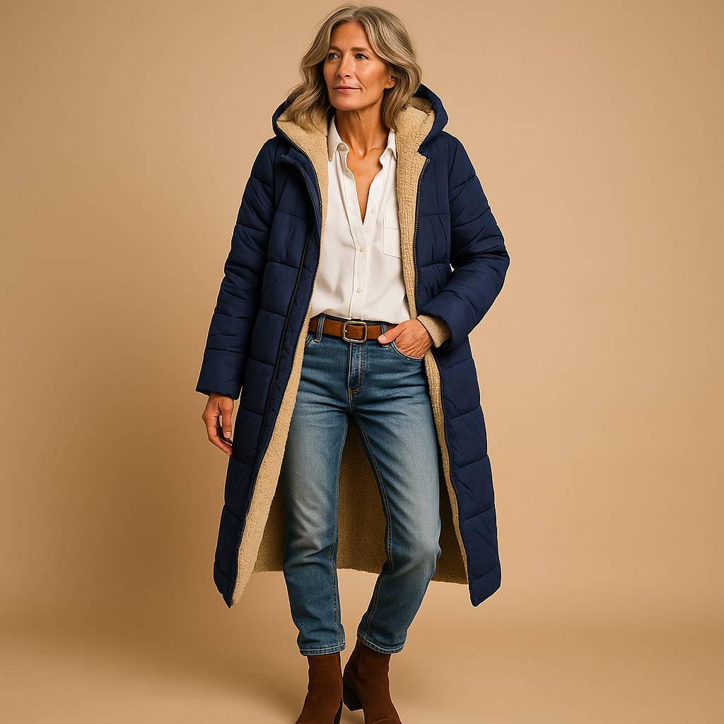 Puffercoat Long Femme Agnieszka | Chaleur et Élégance Hivernale