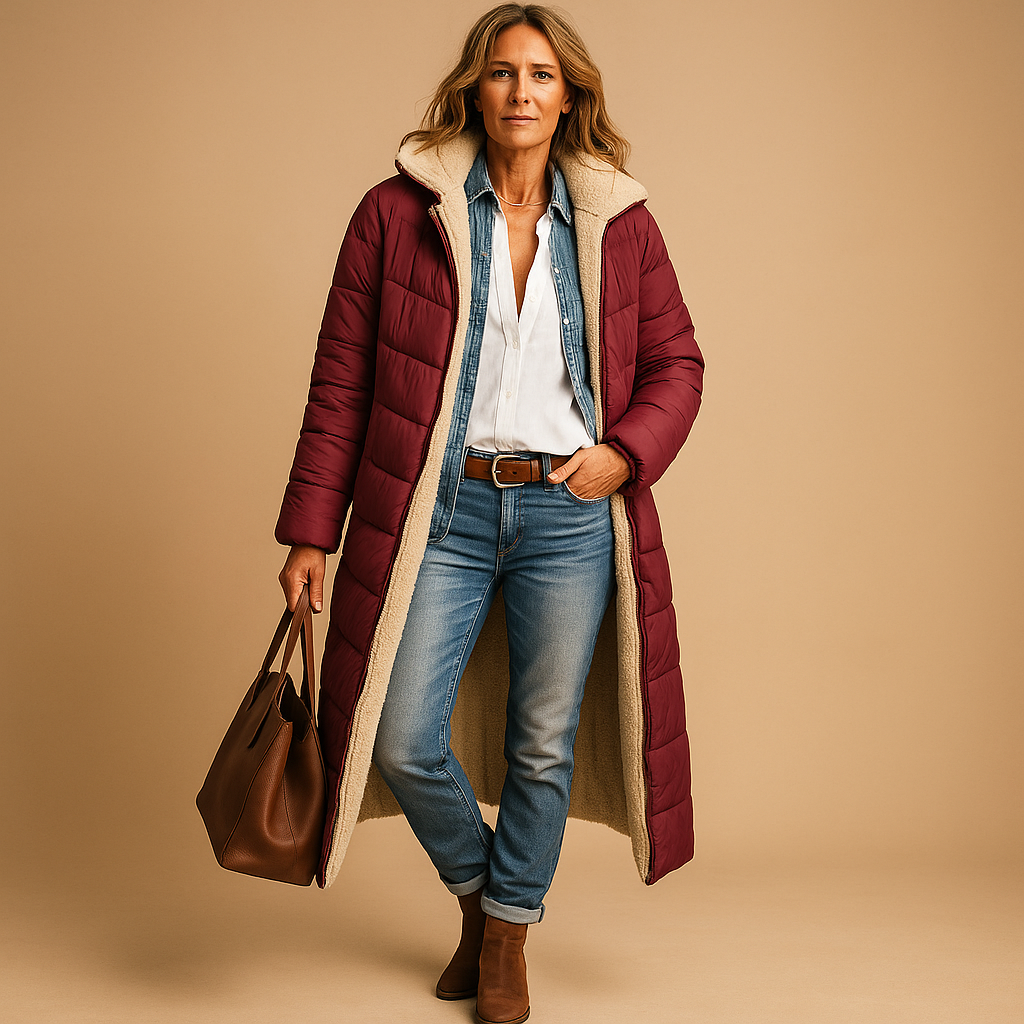 Puffercoat Long Femme Agnieszka | Chaleur et Élégance Hivernale