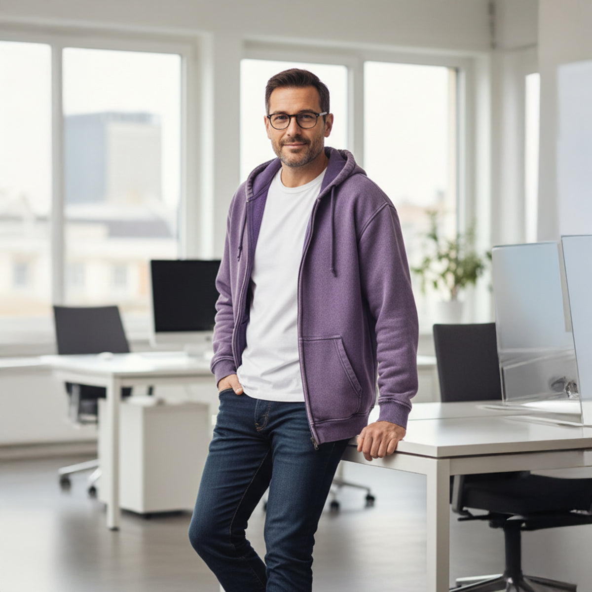 Sweat à Capuche Oversize Homme | Style Vintage Décontracté
