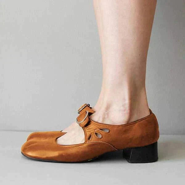 Sandales d’Été en Cuir – Confort Doux & Style Décontracté