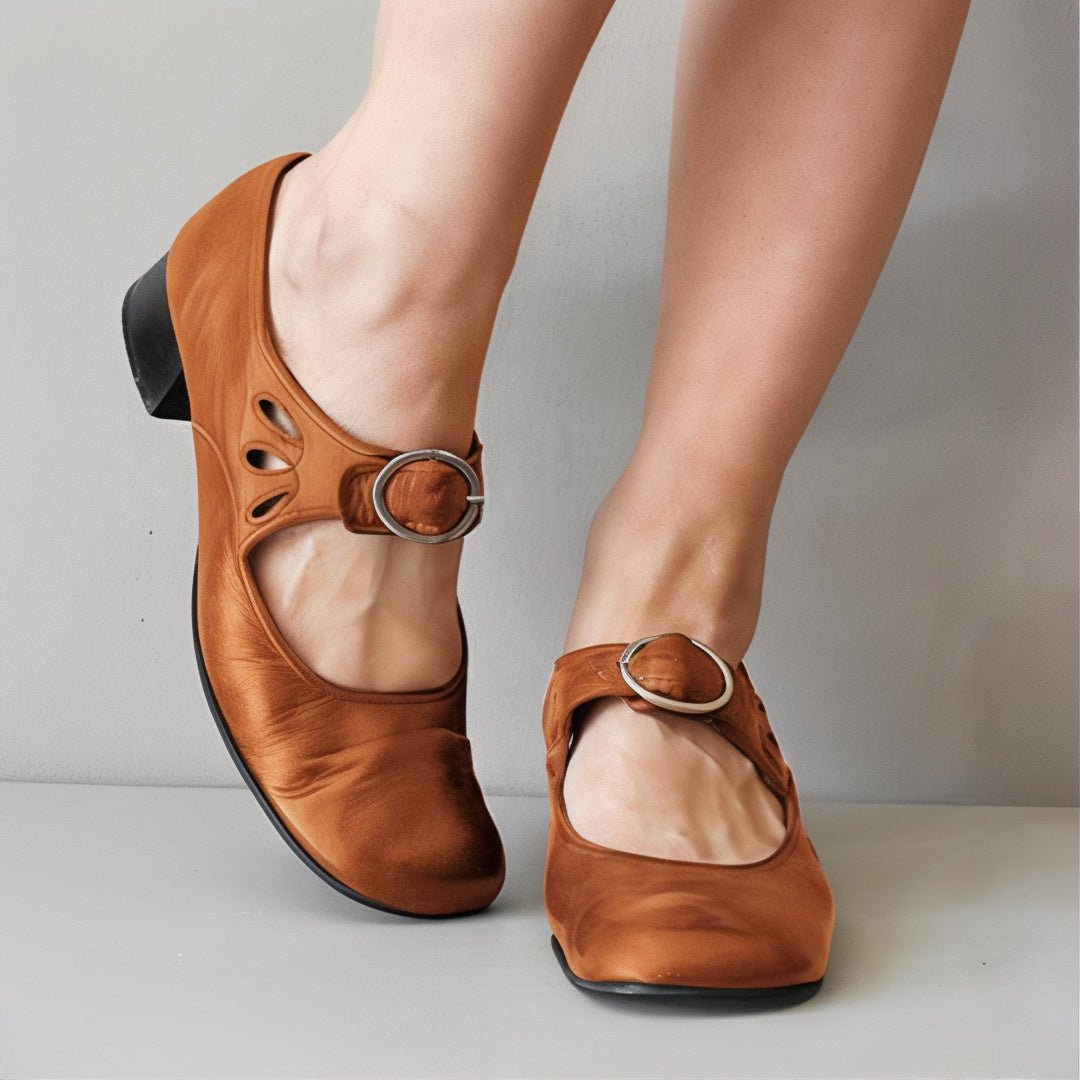 Sandales d’Été en Cuir – Confort Doux & Style Décontracté