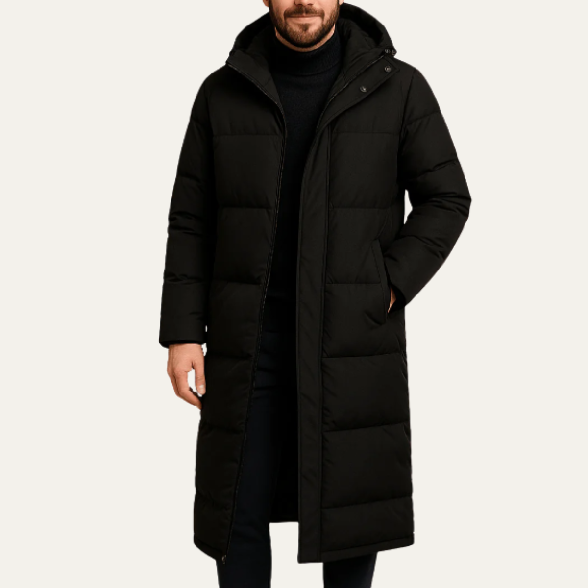 Doudoune Homme Longue | Chaleur Premium et Style Urbain