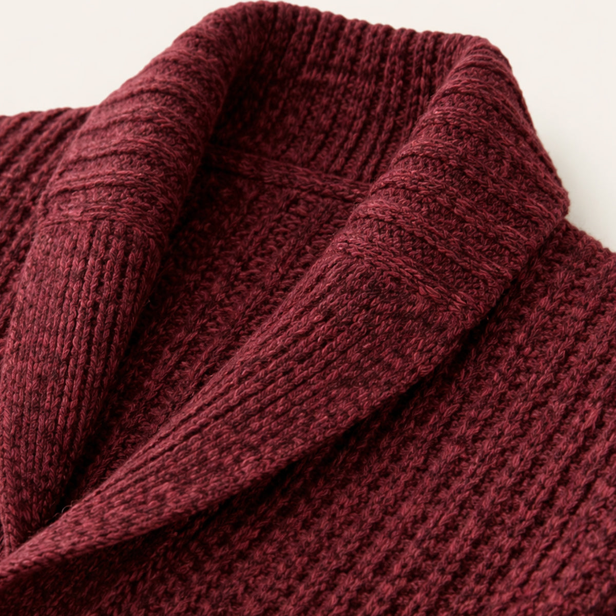 Cardigan structuré pour homme avec col à revers — élégance casual pour toutes saisons