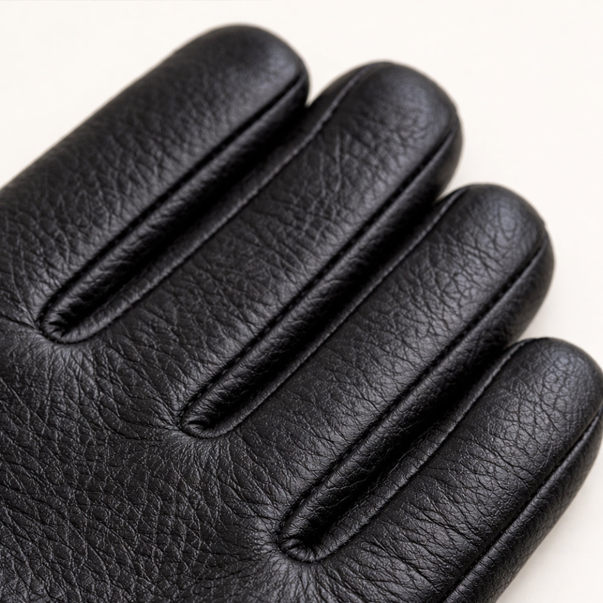 Gants d’hiver classiques pour homme avec poignets côtelés — chaleur et confort essentiels