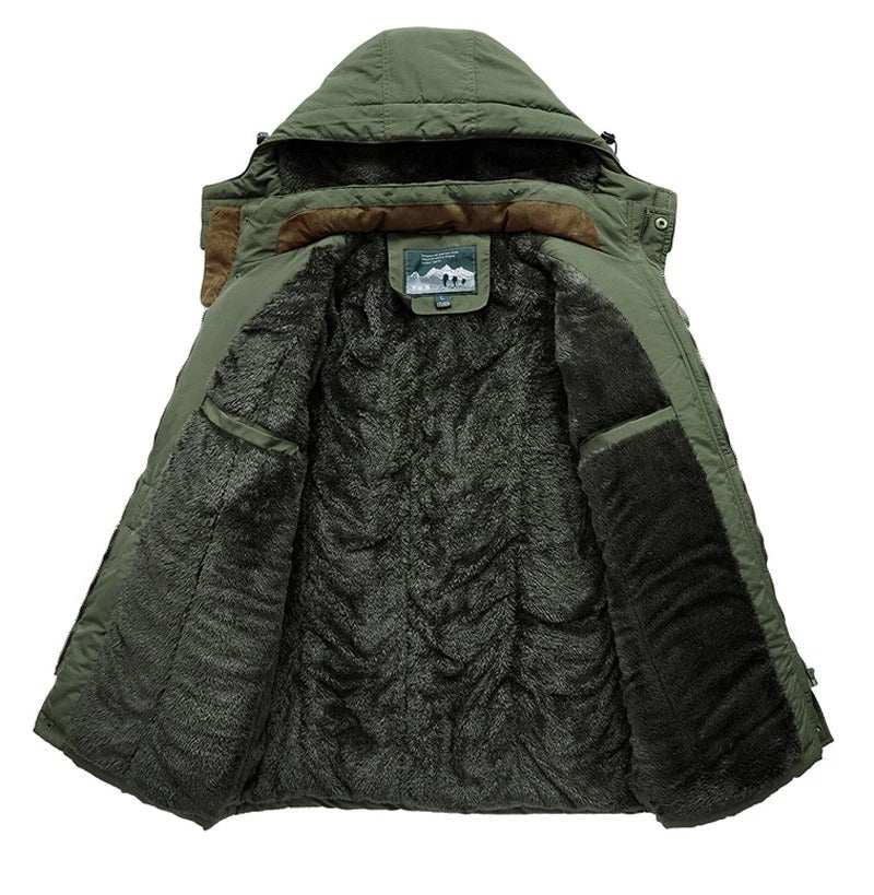 Parka d’Hiver Homme Doublée  Chaleur & Protection Totale