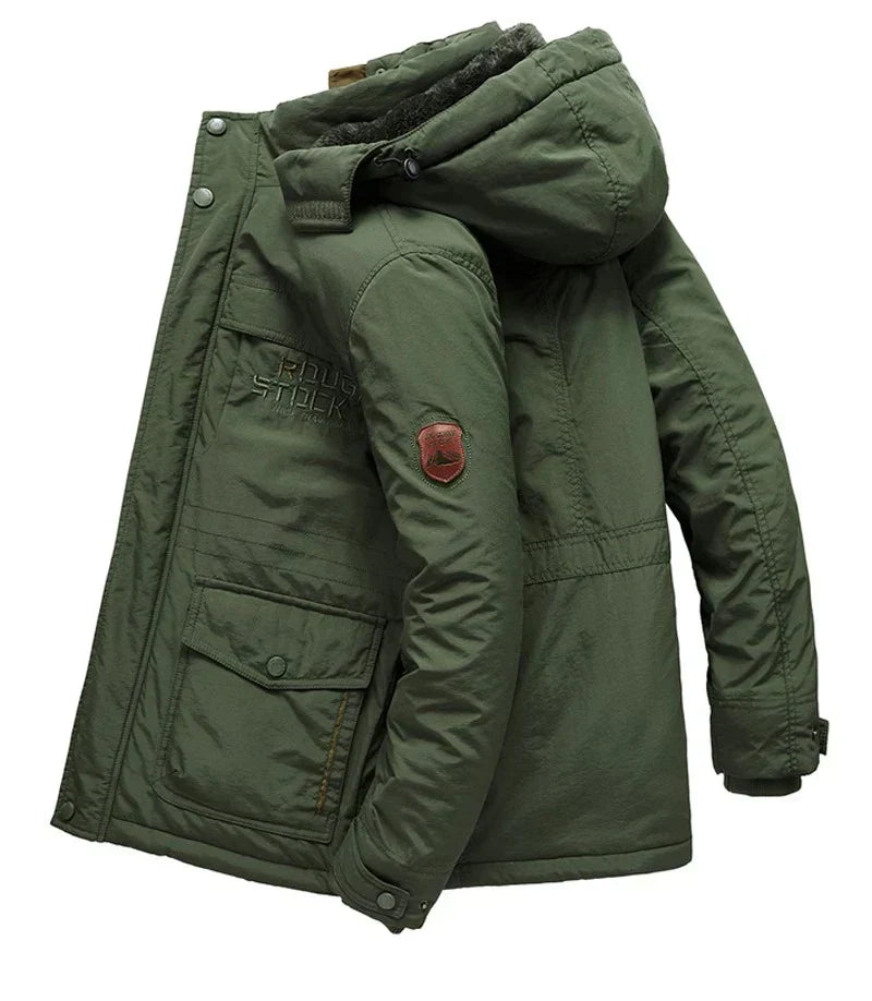 Parka d’Hiver Homme Doublée  Chaleur & Protection Totale