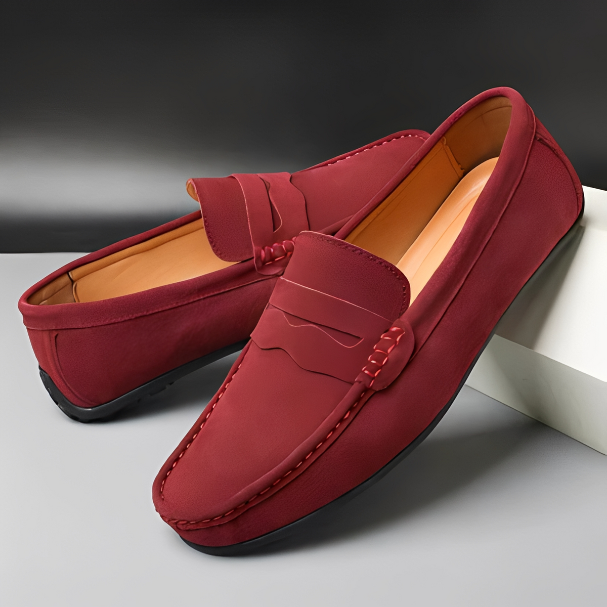 Chaussures Homme Type Loafers Élégants et Confortables au Style Polyvalent