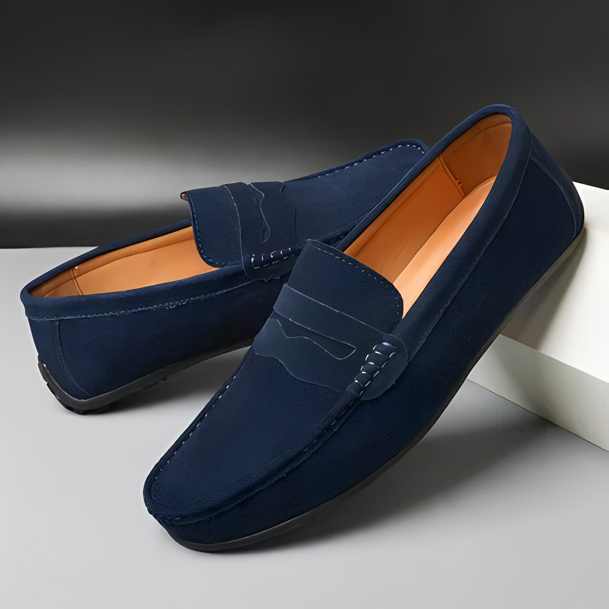 Chaussures Homme Type Loafers Élégants et Confortables au Style Polyvalent