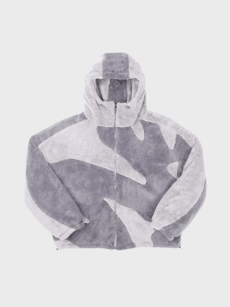 Veste Homme à Capuche et Fermeture Éclair | Style Color Block Moderne et Confortable