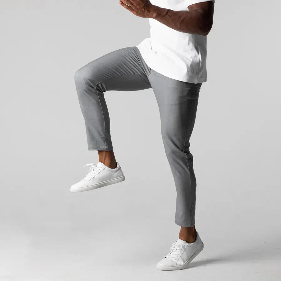 Leslie | Pantalon Homme Chino Slim Couleur Unie