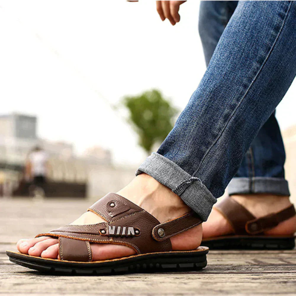 Sandales Orthopédiques pour Homme – Confort Ergonomique & Soutien Optimal
