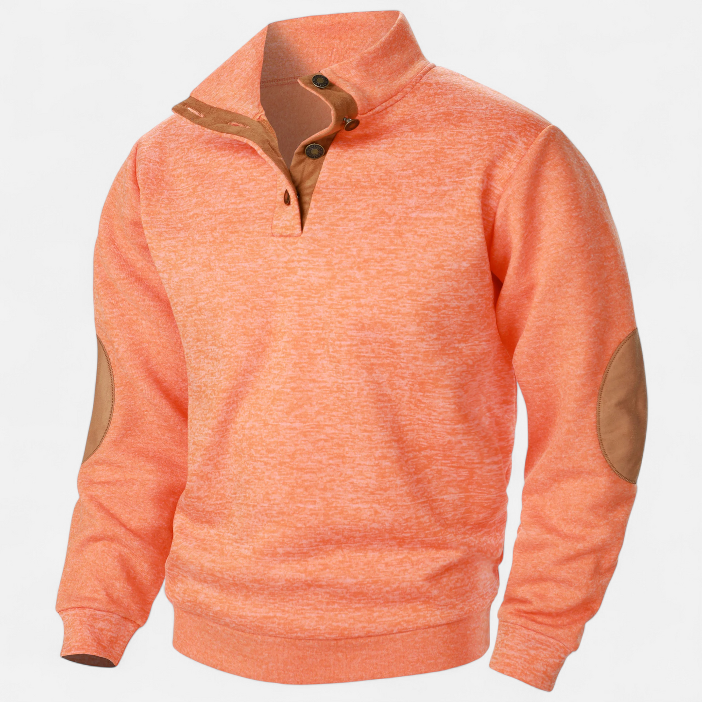 Men’s Knitted Sweater | Pull Homme à Col Montant | Élégance Héritage & Confort Moderne