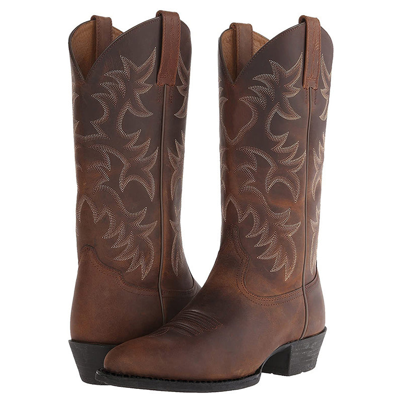 Bottines style western pour femme – Audacieuses, Confortables & Polyvalentes