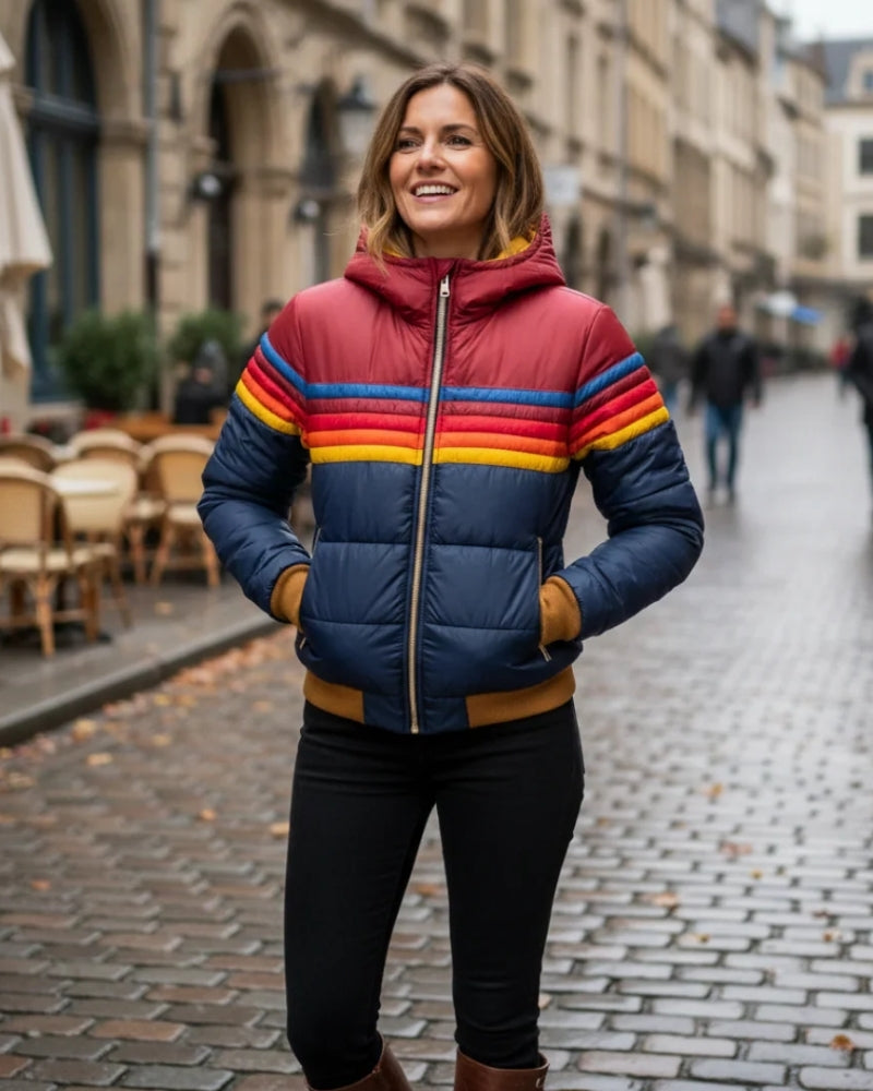 Veste Puffer de Mi-Saison pour Femme – Style Urbain et Confort Fonctionnel