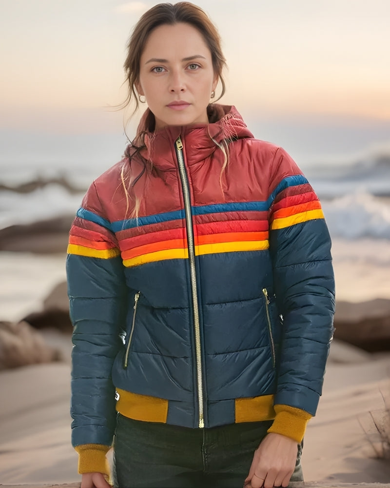 Veste Puffer de Mi-Saison pour Femme – Style Urbain et Confort Fonctionnel