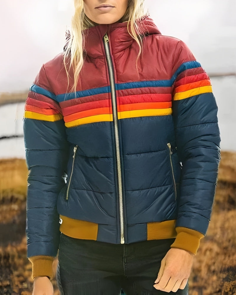 Veste Puffer de Mi-Saison pour Femme – Style Urbain et Confort Fonctionnel