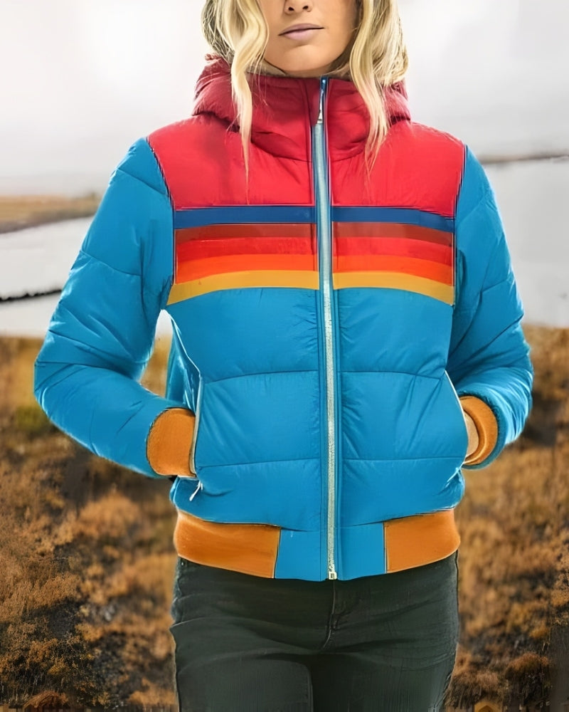 Veste Puffer de Mi-Saison pour Femme – Style Urbain et Confort Fonctionnel