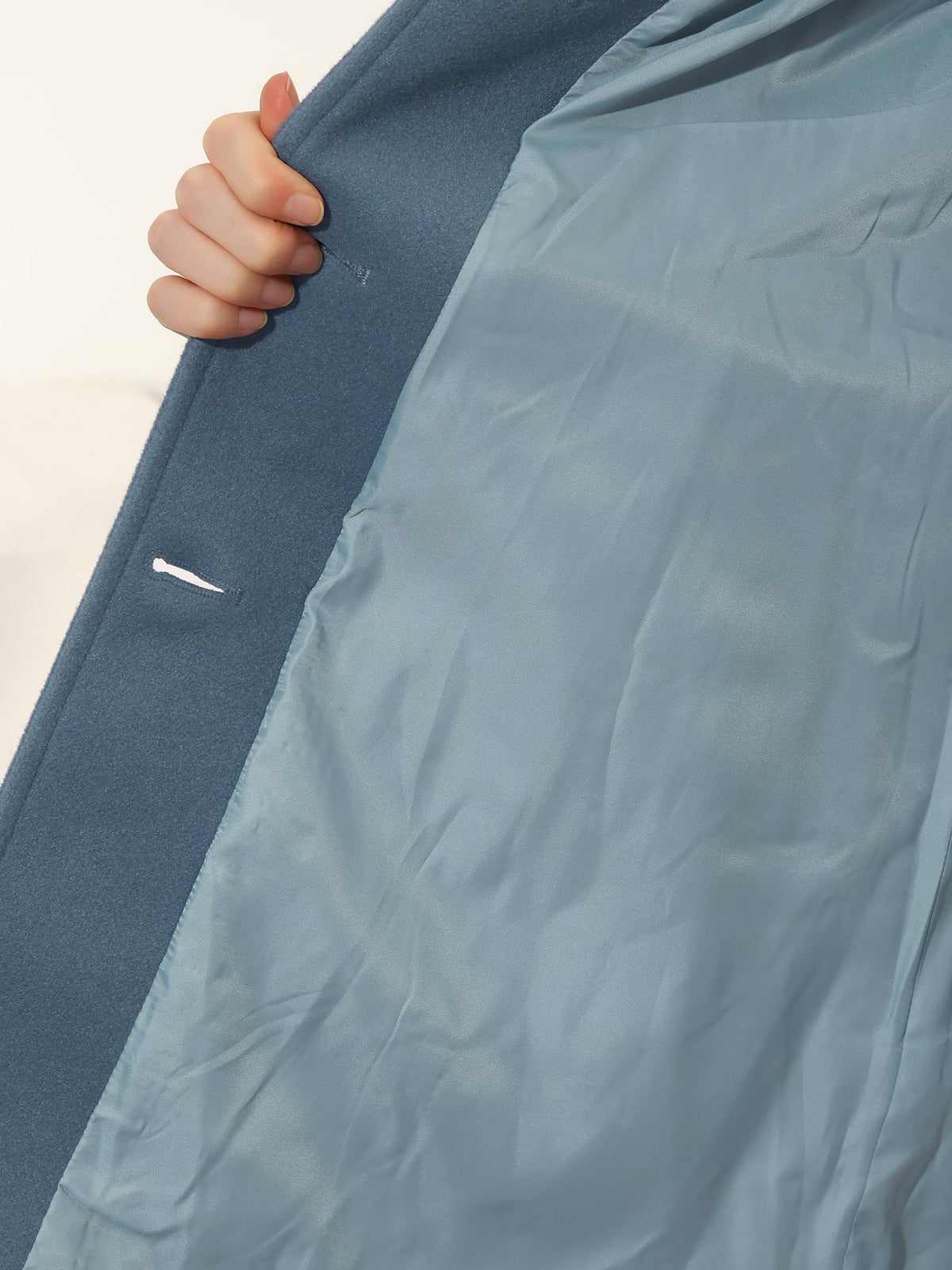Manteau Femme Fit & Flare | Élégant avec Fermeture à Boutons et Taille Cintrée