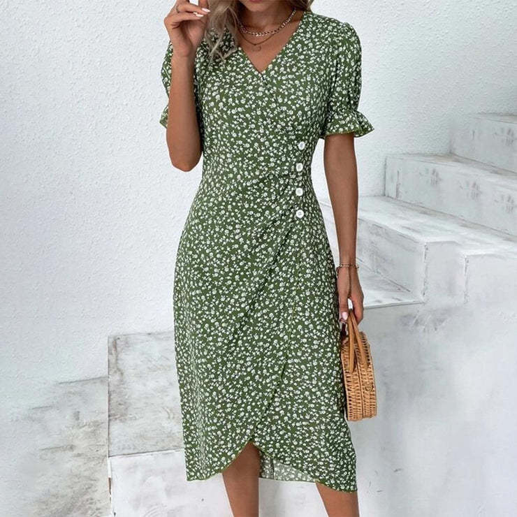 Robe d’Été Élégante pour Femme – Fraîcheur & Style Ensoleillé