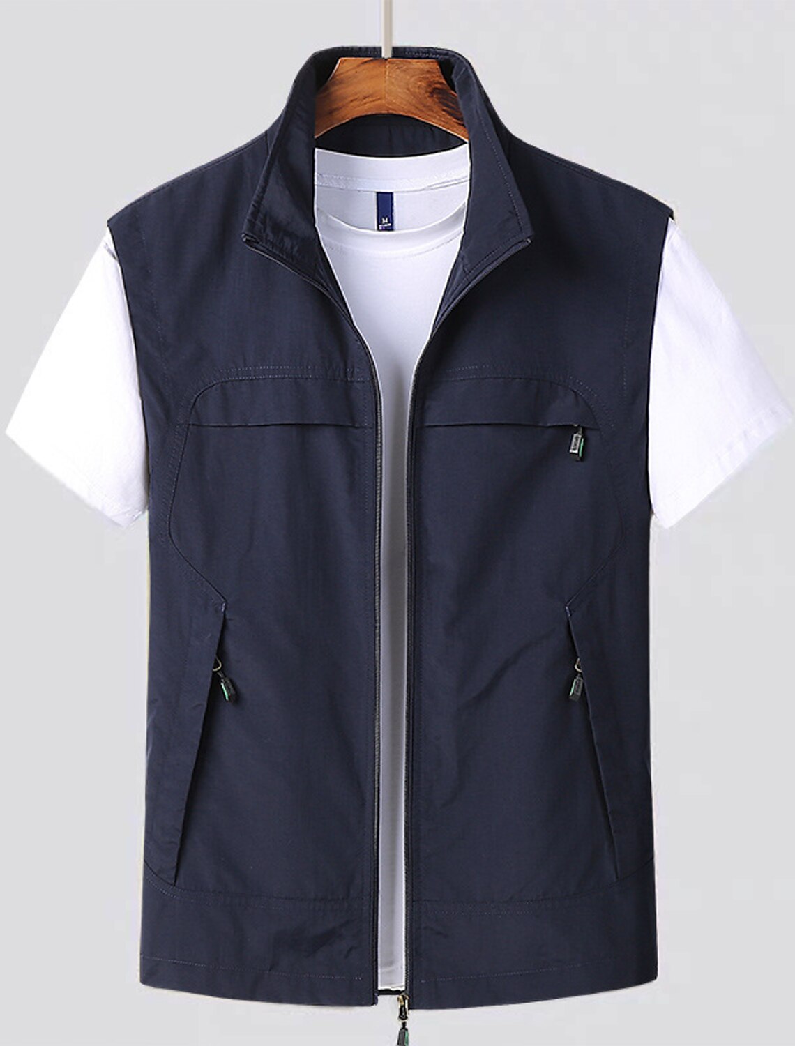 Harrison | Gilet outdoor homme – Zip complet avec poches respirant et séchage rapide